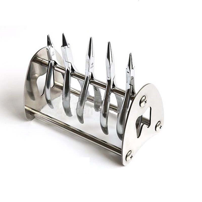304 stainless steel casting,Dental Stainless Steel Acrylic Stand Holder Rack for Orthodontic Craft Plier Forceps Scissors