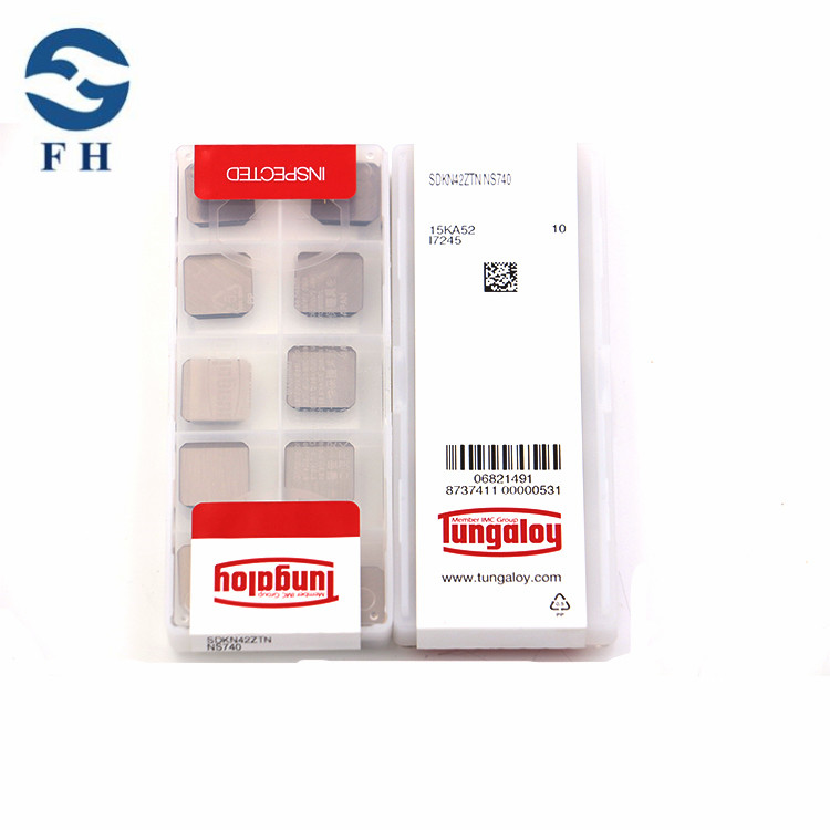 Инструмент для резки вставок tungaloy SDKN42ZTN NS740