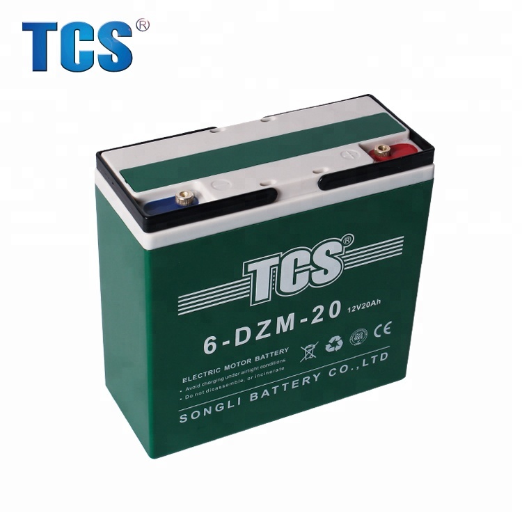 XIAMEN TCS цены по прейскуранту завода-изготовителя 12v 20ah для е-байка свинцово-кислотный аккумулятор батарея для электрического велосипеда 6-dzm-20 батарея