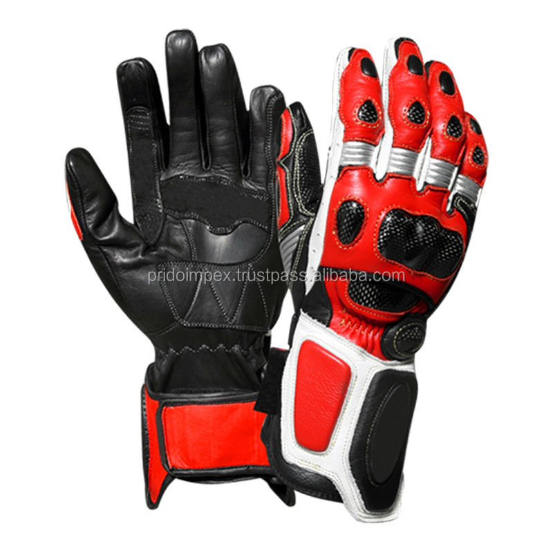 Leather Motorbike Gloves