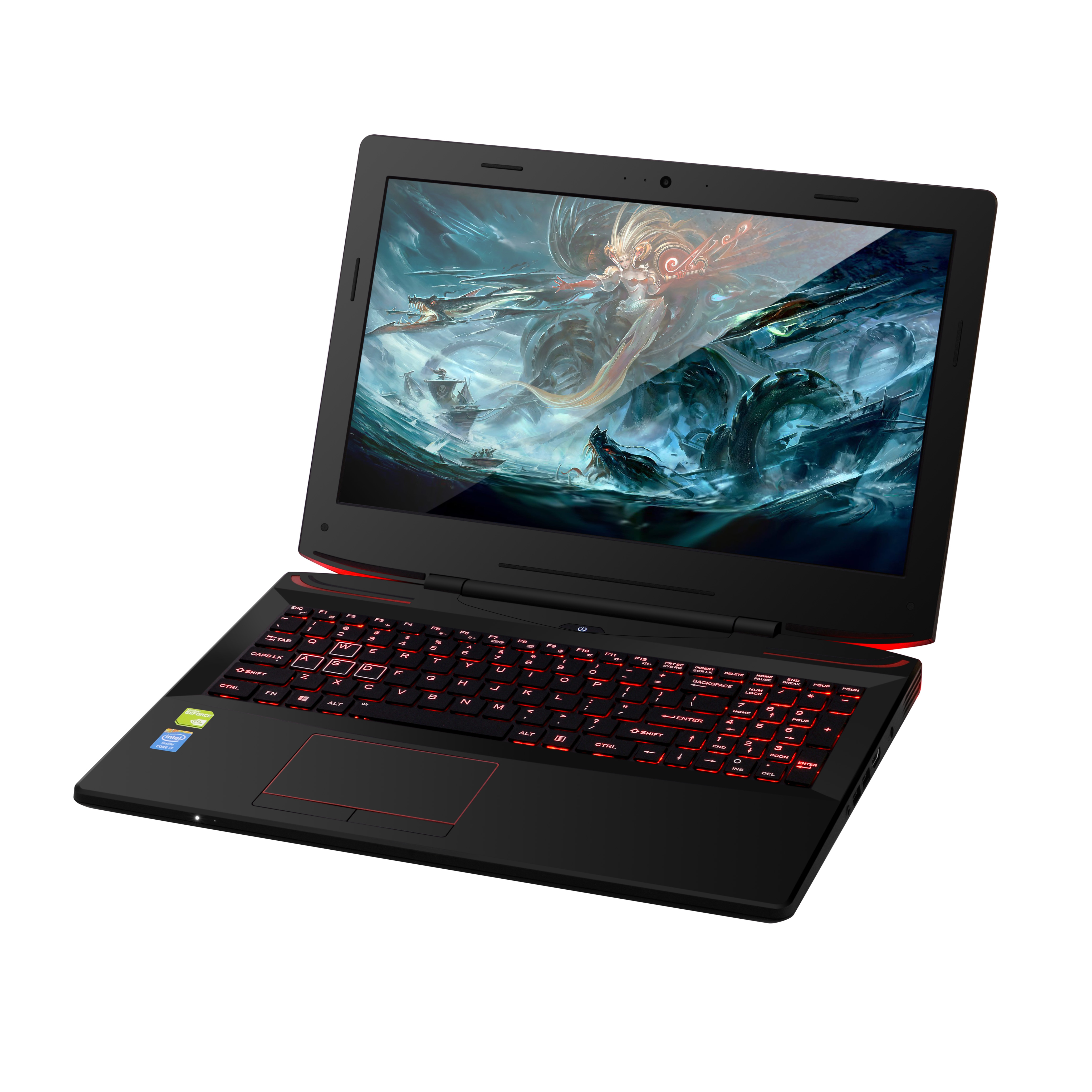 Игровой ноутбук 15,6 дюйма, Intel i7-7700HQ, 3,80 ГГц, четырехъядерный процессор, 32 ГБ ОЗУ, 512 Гб SSD, с видеокартой GTX 1060, 6 ГБ, портативный компьютер