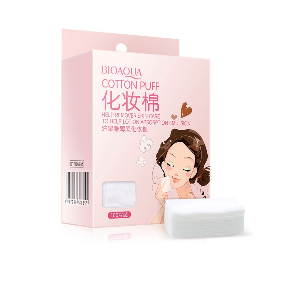 OEM ODM BIOAQUA cosmetics, оптовая продажа, ватные подушечки для снятия макияжа для ухода за лицом