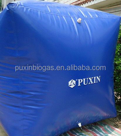 PUXIN 1-м3 легкоустанавливаемый баллон для хранения биогаза