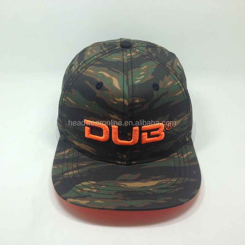 3D вышивка snapback cap камуфляж теплообмена шляпы