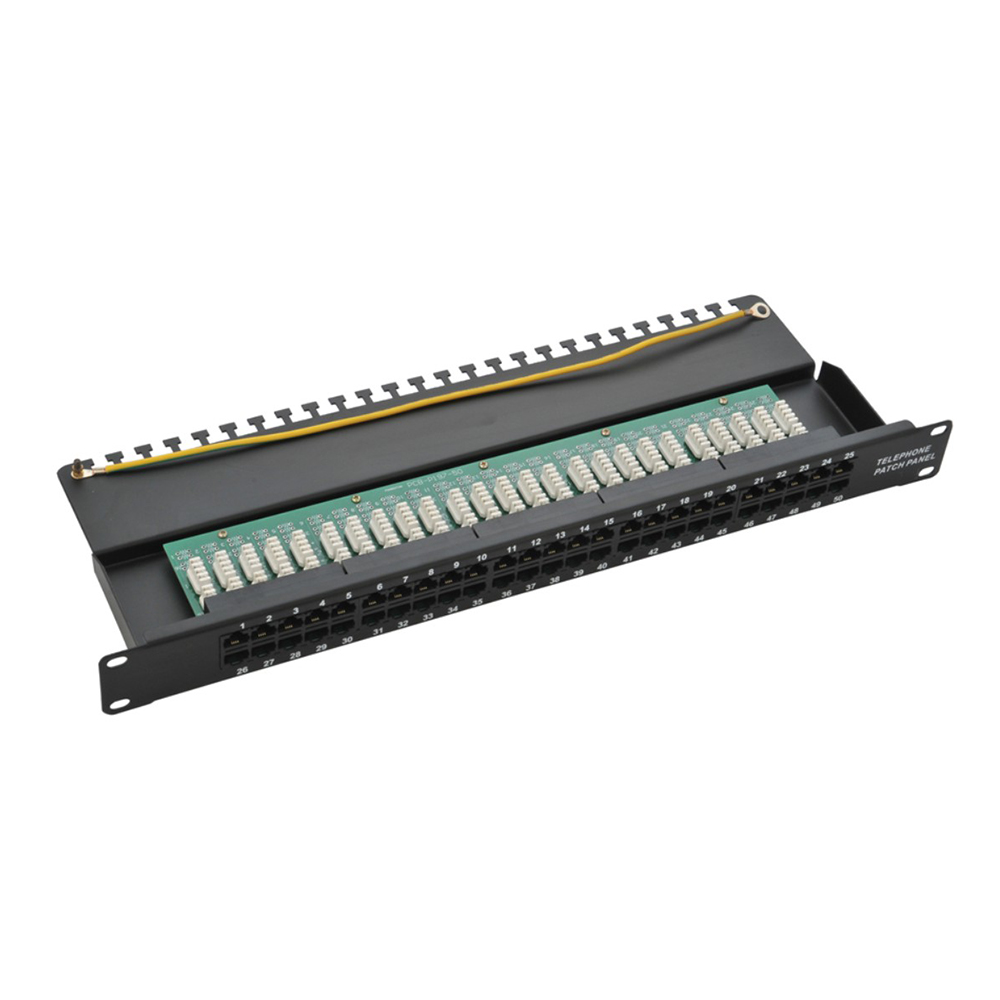 25 50 портов 110 IDC 1U 2U cat3 голос rj11 rj45 24 портовая коммутационная панель