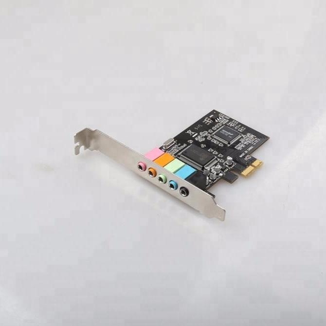 DIEWU PCIE 6 канал звуковая карта CMI8738 чип