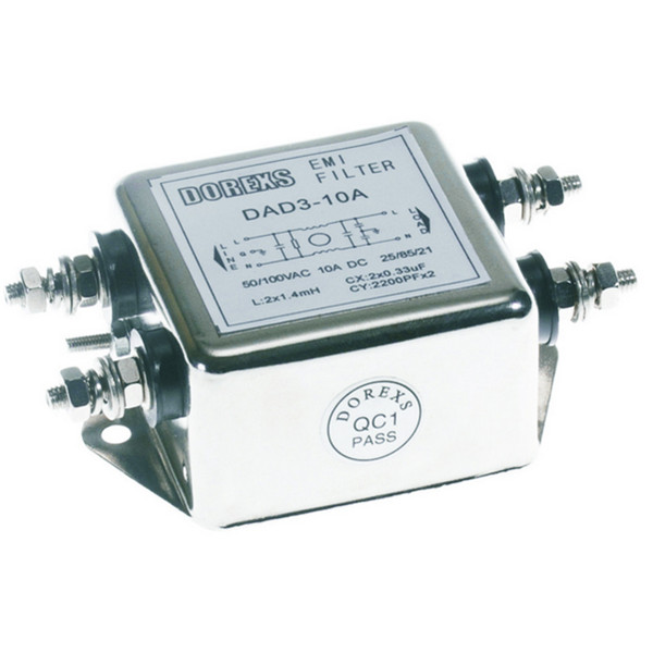 DAD3 10A DC power line noise filter emi filter
