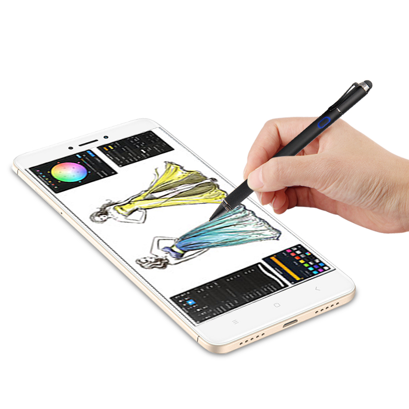 Двойной конец планшет ручка для iPad сенсорный экран ручка активный Стилус ручка Универсальный для iPhone Samsung планшетный телефон ПК