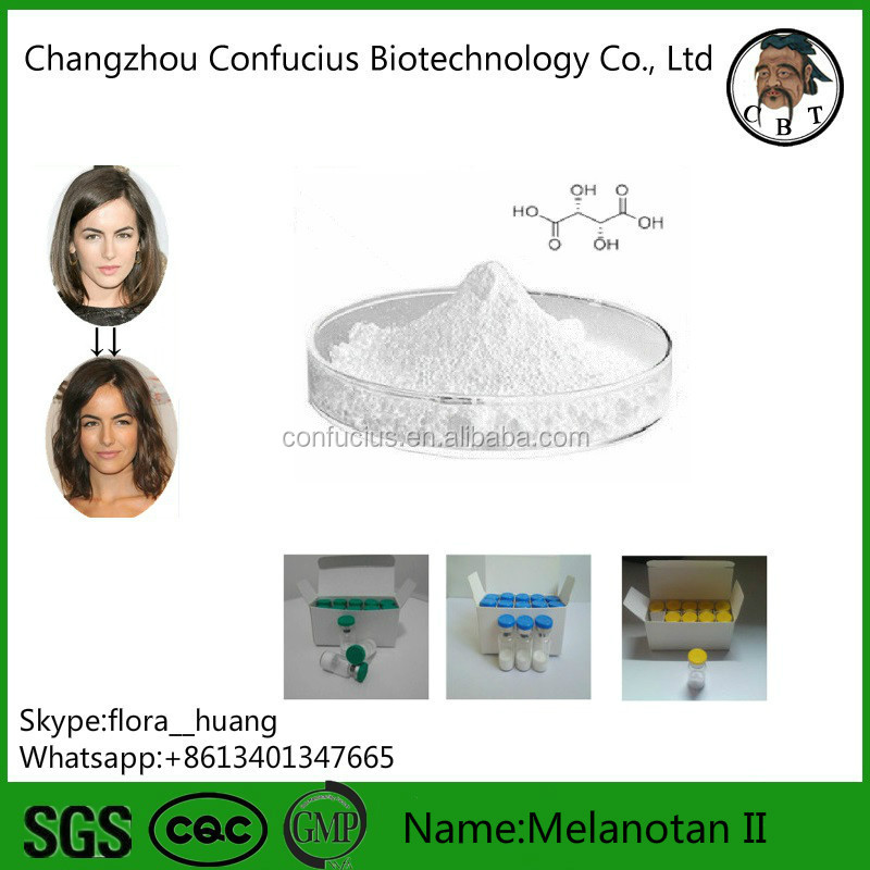 Загар кожи Melanotan ii Порошок Пептиды Melanotan 2