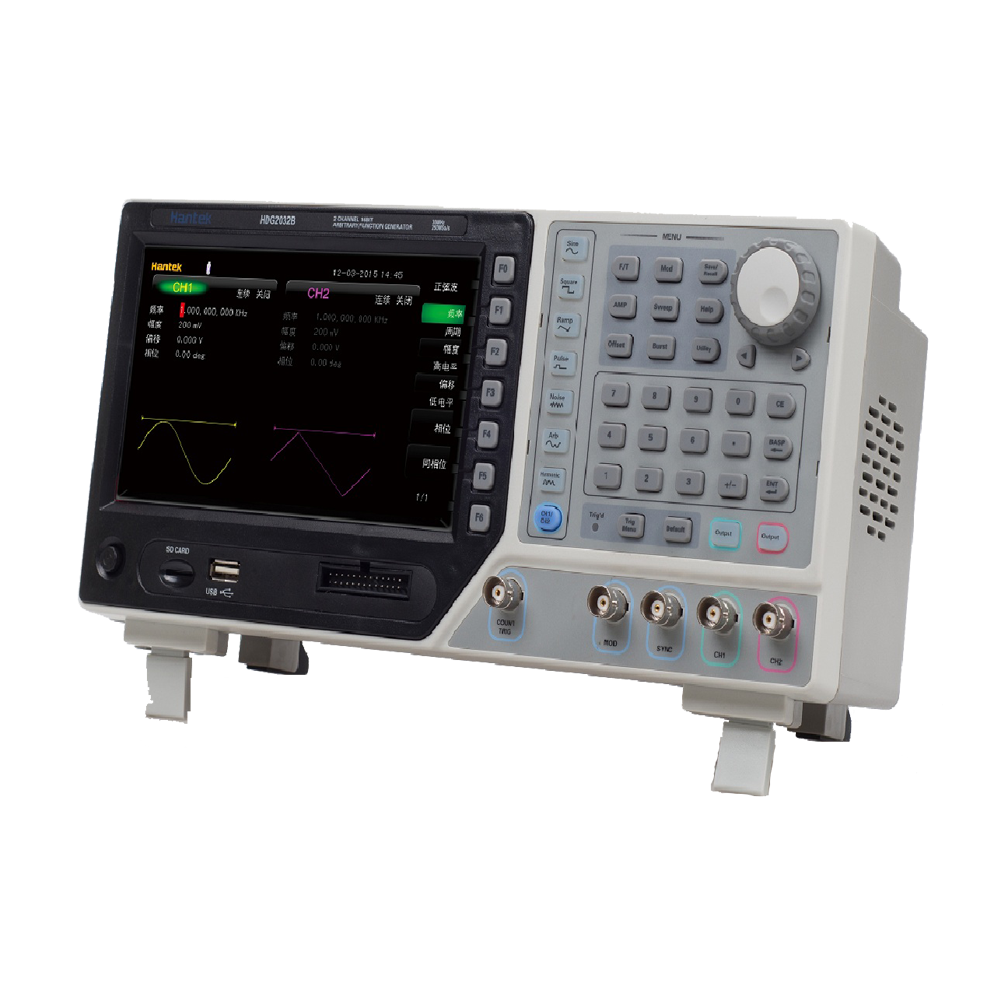 Hantek HDG2082B произвольной формы функция генератор с 2 канала 80 МГц 250MSa/s 64 Мб памяти DDS генератор сигналов