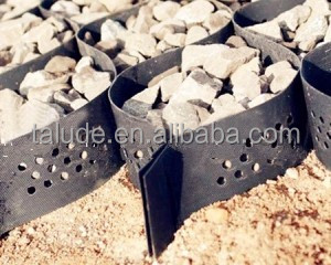 Геоячейка из полиэтилена высокой плотности, защита травы/пластиковая подъездная гравийная решетка