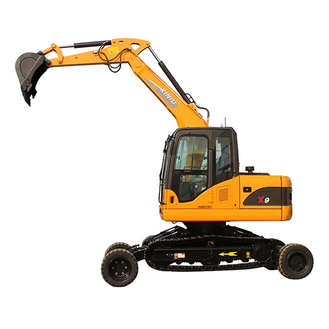 Rhinoceros X9 Wheel - Crawler Excavator Moving Type Excavator CE EPA certificate
