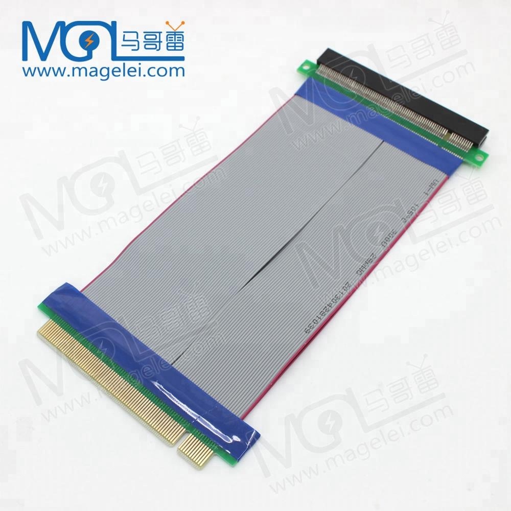 OEM 20 см 30 см Высококачественный PCI-E Экспресс PCI-E 16X карта расширения Гибкий Ленточный Удлинительный кабель