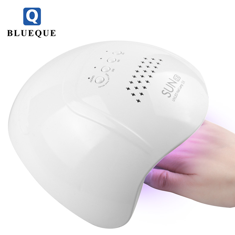 Blueque фабрики Китая Маникюр и педикюр УФ гель для ногтей Сушилка отверждения УФ лампы ногтей Защита от солнца 5x