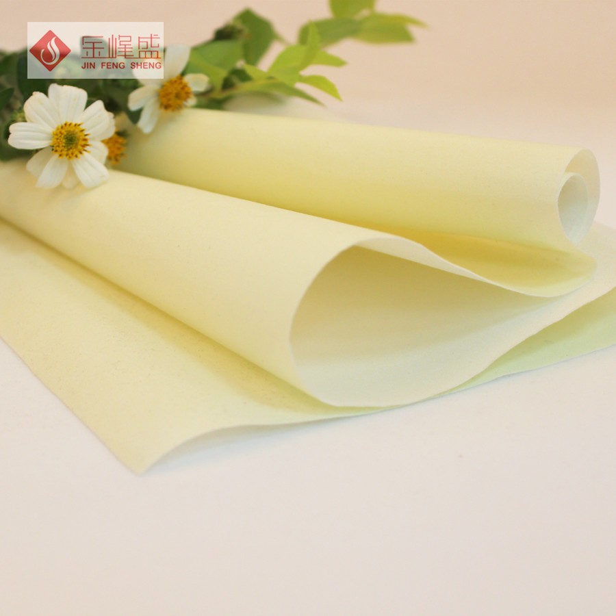 High Quality yellow double face felt fabric for pouch