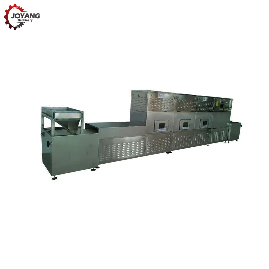 Industrial Microwave Oven Tunnel Fish Skin Microwave Drying And Puffing Machine