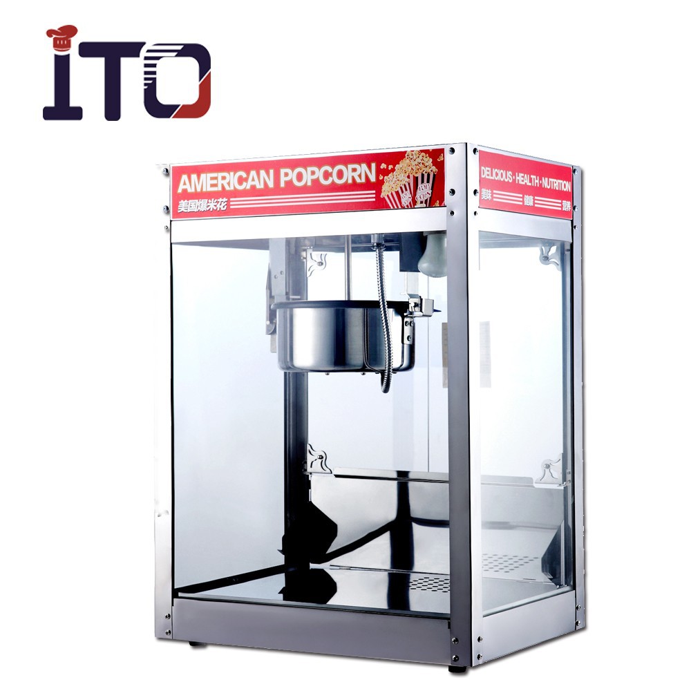 SI-1999 Stainless Steel Electric Automatic Commercial Caramel Popcorn Maker for Cinema