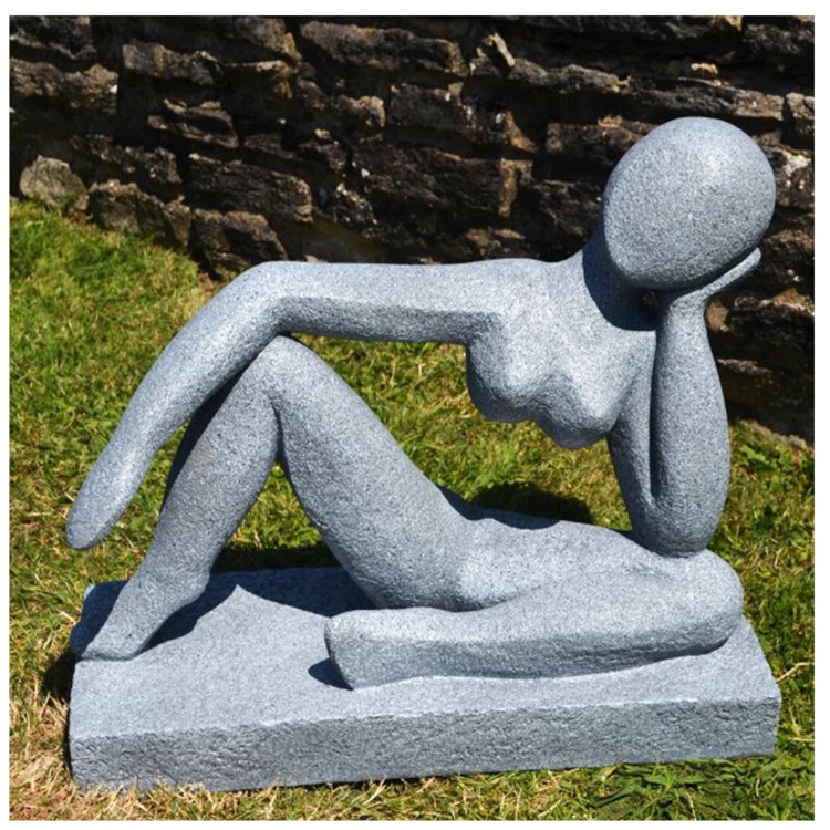 Modern abstract mainstream statue stone female sculptures