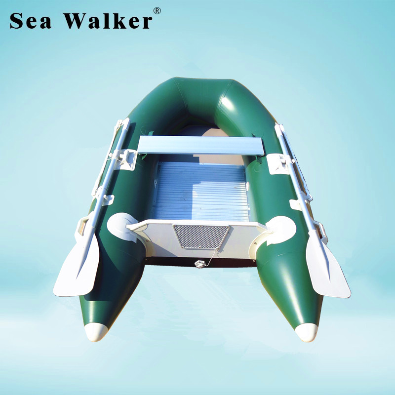 Seawalker Лучшая цена 2,3 м надувная рыболовная лодка с алюминиевым полом Высококачественная плотная лодка с сертификацией CE для продажи