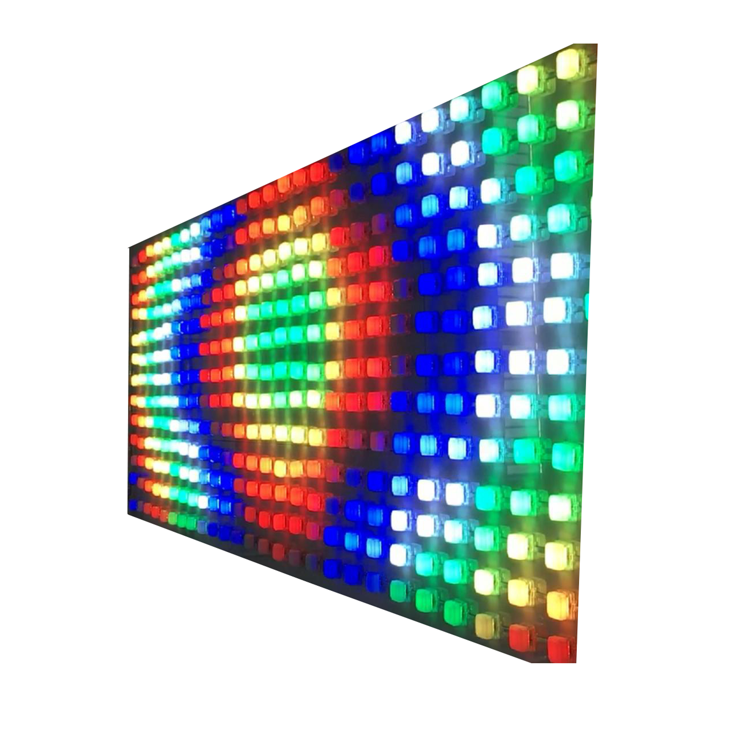 RGB цветной DMX 512 SD-карта управления квадратный светодиодный пиксельный точечный светильник