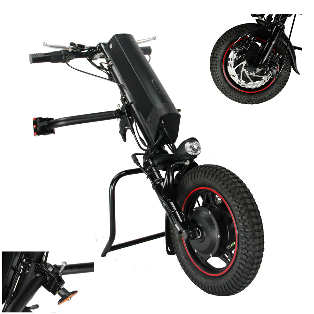 Cnebikes Электрический handbike кресло-коляска насадка для е-байка 36В 350 Вт подвесковые электрические handcycle