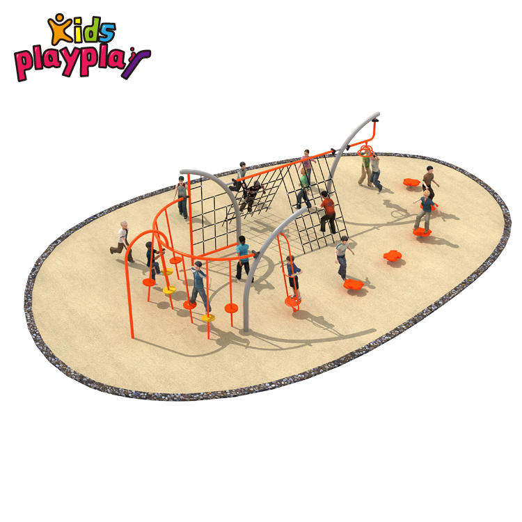 Rope structure vertical climber exercise children outdoor playground outdoor climbing nets