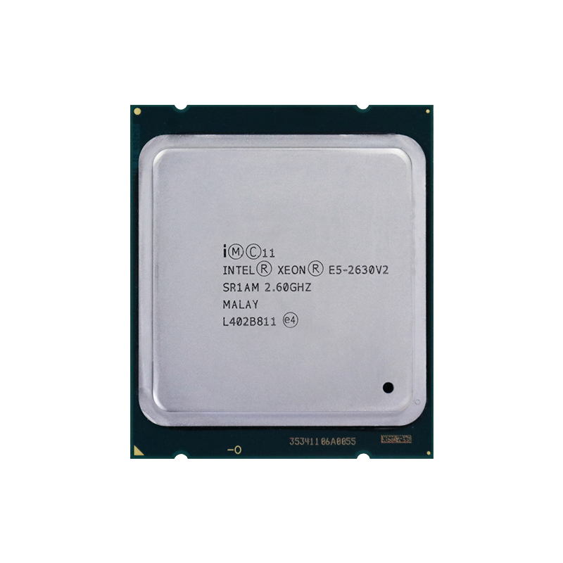 100% тест дешевый старый Xeon E5 2630V2 lga 2011 2,6 ГГц процессор