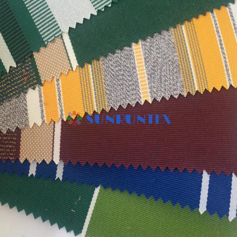 high quality waterperoof tefon coating solution dyed acrylic fabric for awning