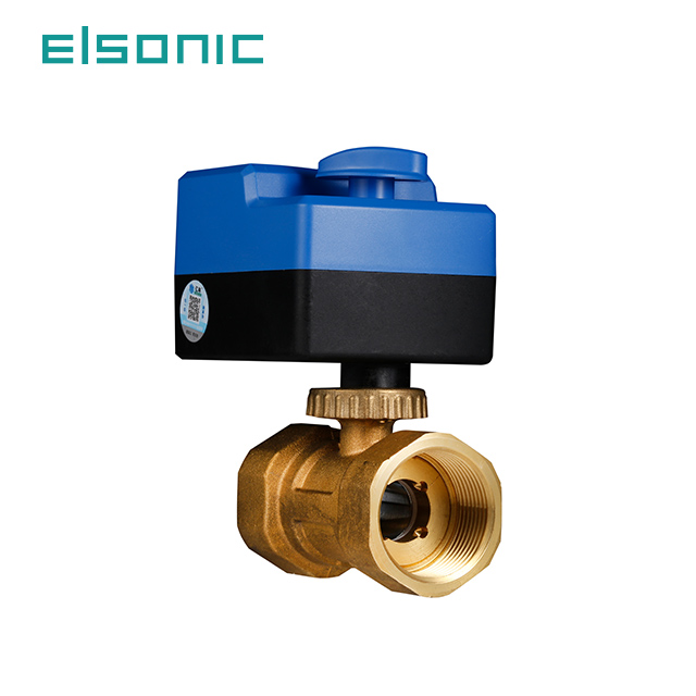 2 way Латунь valveelectric приводом плавучий остров для кондиционирования воздуха ПВХ моторизованный шаровой клапан