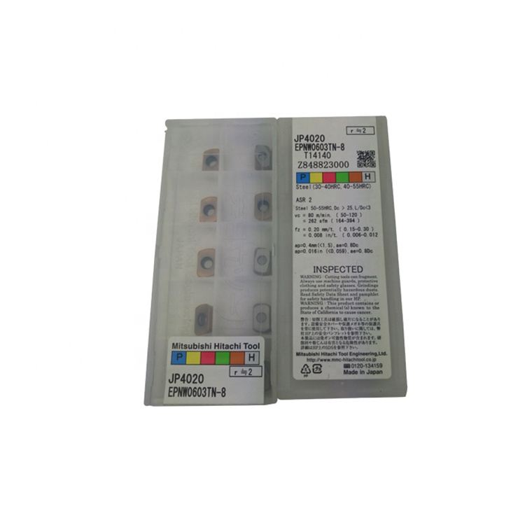 Японские вставки Hi tachi EPNW 0603TN-8 JP4020, фрезерные вставки