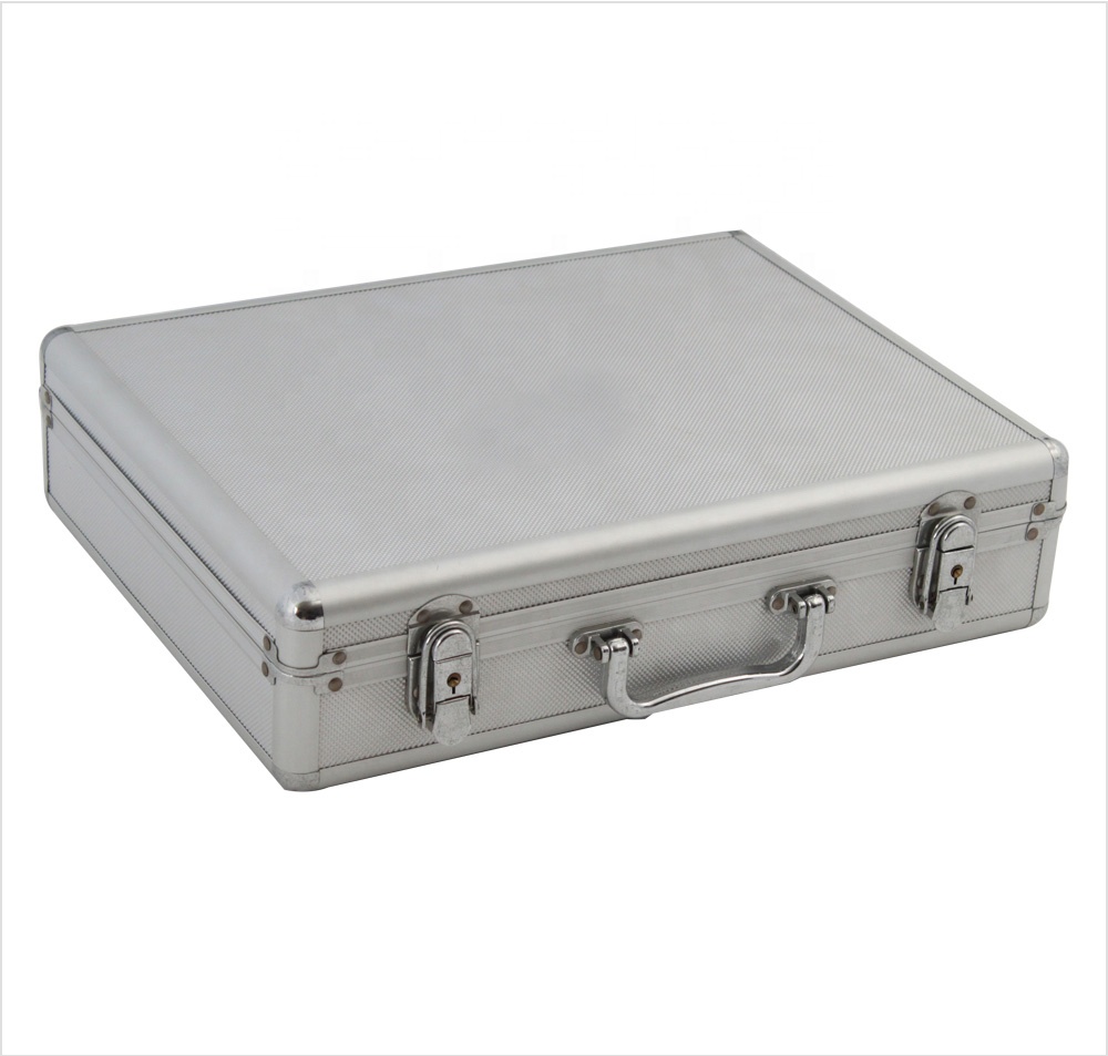 Everest APC009, недорогой алюминиевый кейс, портфель, жесткий алюминиевый кейс для инструментов с пеной внутри