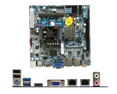 Мини-itx материнская плата N70E-DR V3 NAS доска Celeron 1037 1,8 ГГц процессор Серверная материнская плата