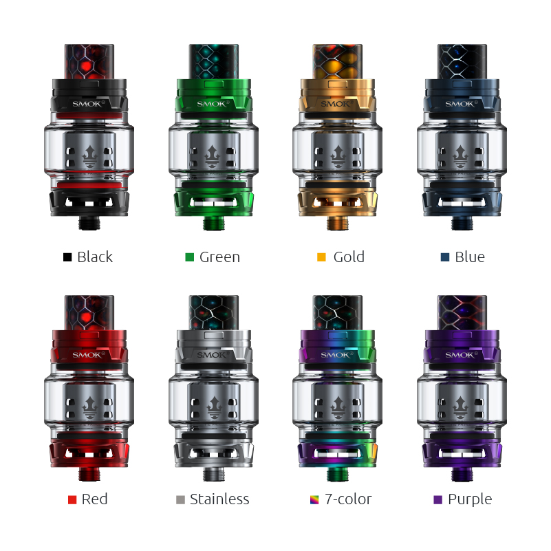 Новый Подом танк электронных сигарет SMOK TFV12 принца с V12 Prince-Q4, Prince-X6 и Prince-T10 катушки