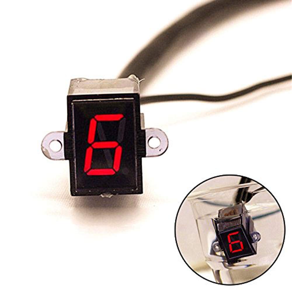 12V LED мотоцикл ремонт передач световой индикатор N-6 скорость переключения Рычаг Сцепления датчик