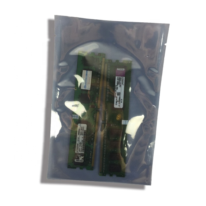 Пользовательский логотип поли упаковка zip lock pe esd Антистатический мешок
