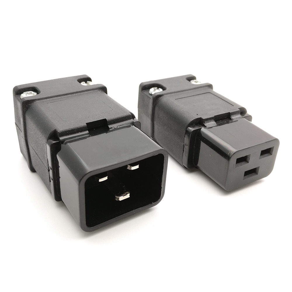 Высокое качество брп штепсельная розетка стандарта IEC320 C19 C20 16A переменного электрического силового кабеля разъем съемный разъем