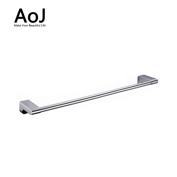 Chrome plated lavatory accessories set towel bar