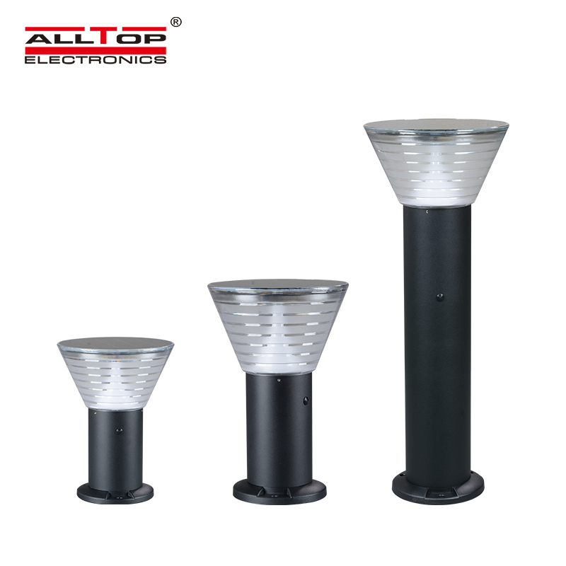ALLTOP открытый IP65 Водонепроницаемый 6v интегрированный 5 Вт все в одном led садовый светильник на солнечной батарее