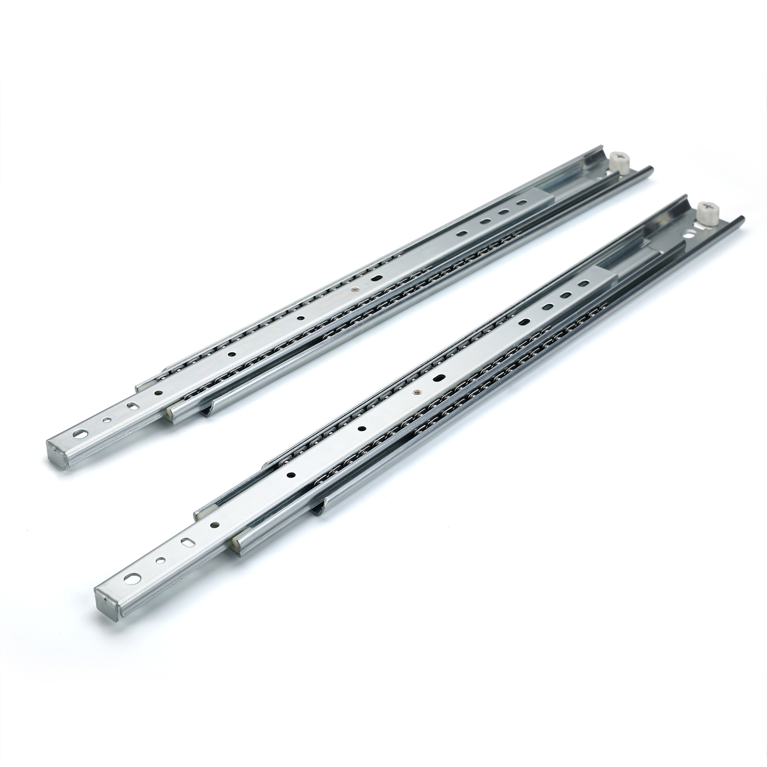 Промышленность Боковое крепление 3 складки ящика бегунов RV toolbox Полный Расширение роликовый подшипник тяжелых ящик направляющие