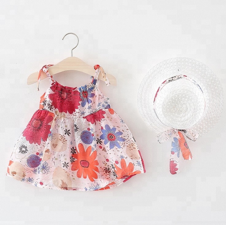 One year baby Dress Frocks Designs Tight One-piece Dress