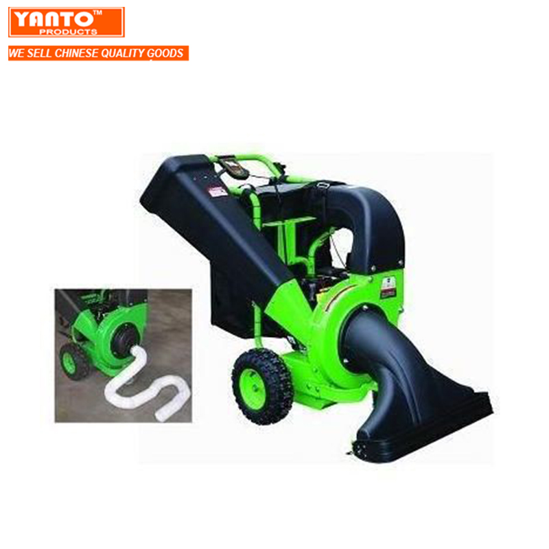 Wood Chipper Shredder 6.5HP Garden Tree Brush Branch Shredder Machine With Vacuum Self Propelled Function