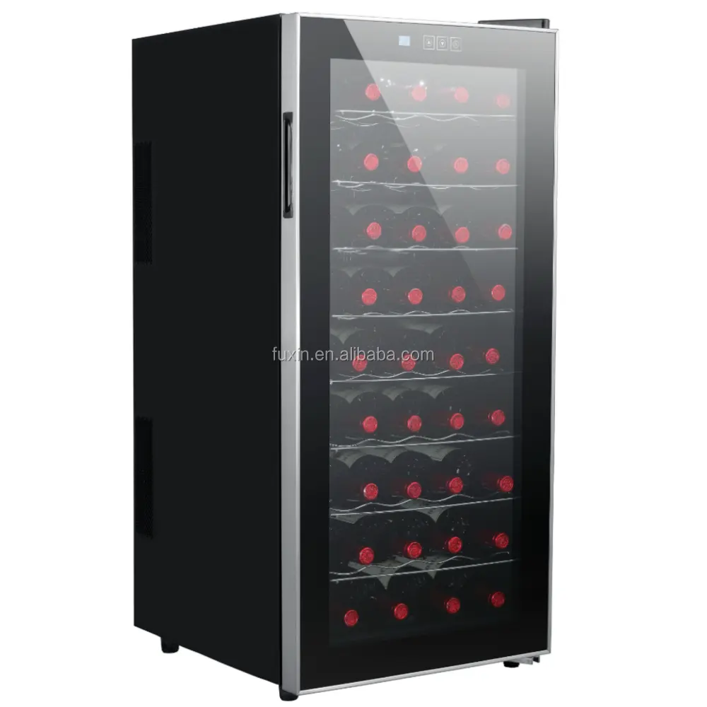 CB/CE/ROHS Thermoelectric Electric Dual-Zone 36 Bottles Cooler Wine Cellar Refrigerator