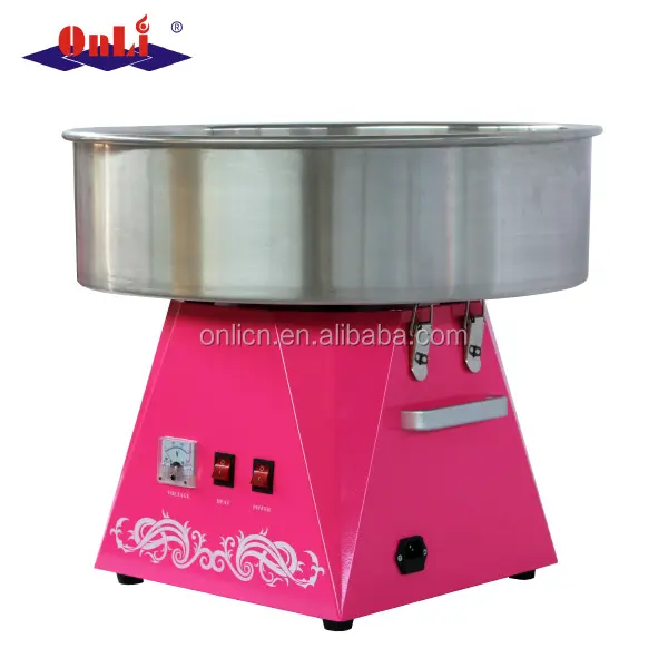 new commercial automatic flower cotton candy floss machine price at Guangzhou