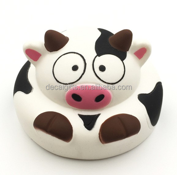 Забавные игрушки для снятия стресса молочный скот в форме squishy animal toys
