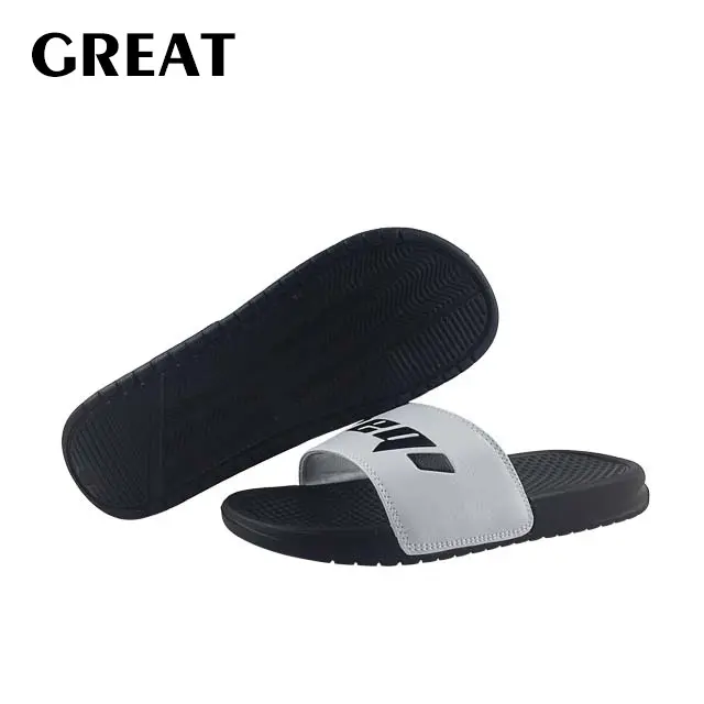 Greatshoe мягкие пользовательские слайды тапочки, слайд мужские сандалии пляжные