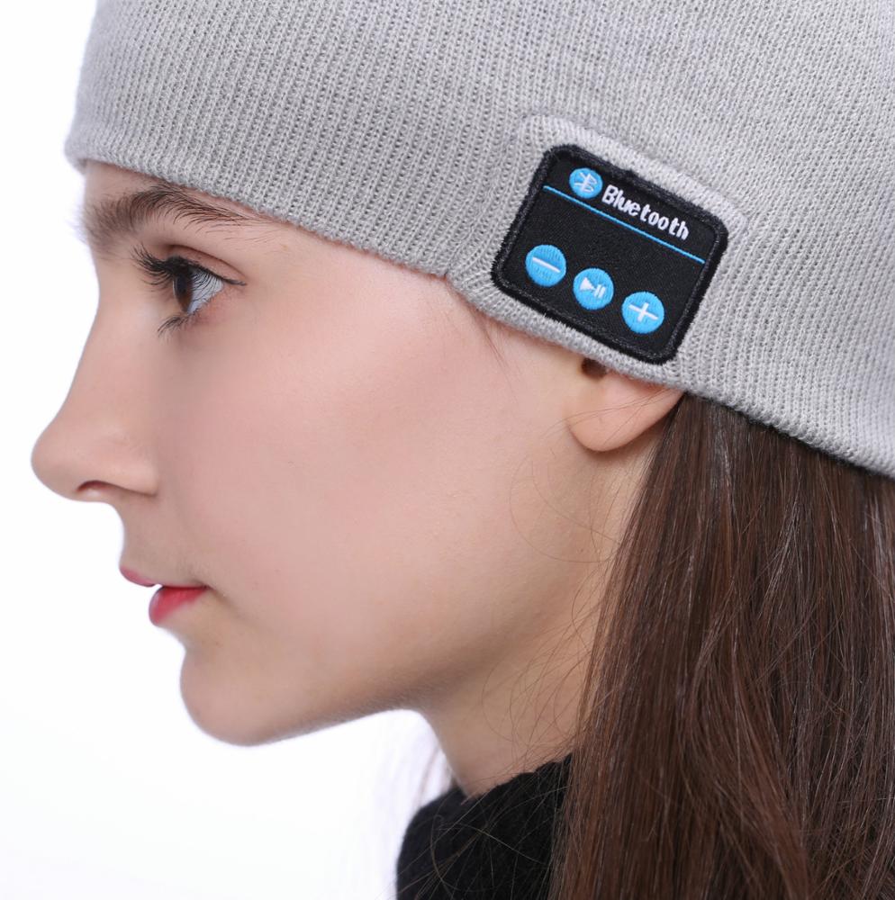 Мода BT4.2 синий зуб beanie hat