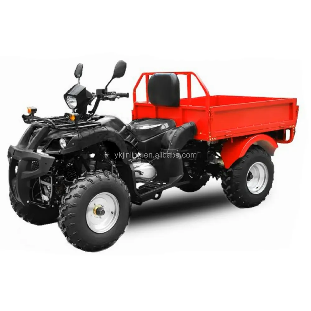 Jinling Cheap Price High Quality 200 Cc Gas ATV Quad Air Australian 200cc Farm Atv Tipper For Sale
