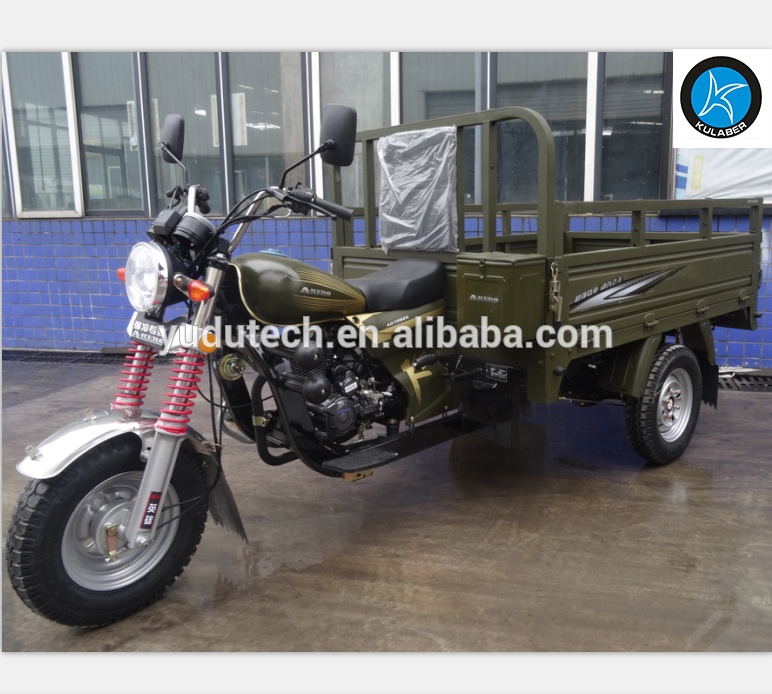 2020 Motorized tricycles cargo vehicles cheap 250CC motos tricycle for adult big wheel
