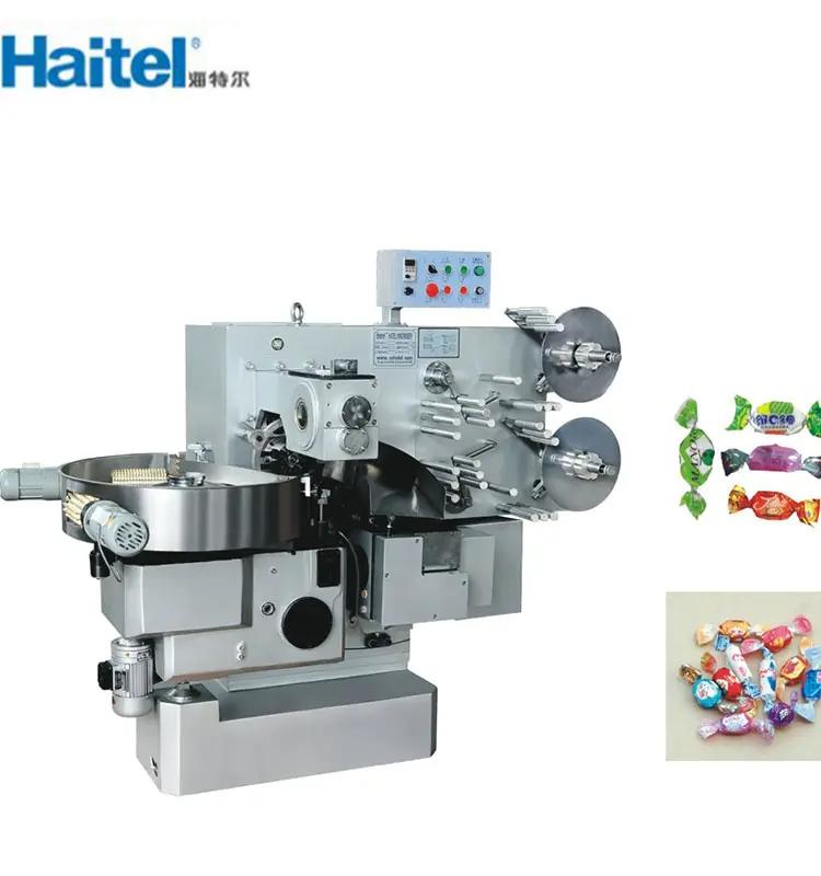 High Quality Automatic Double Twist Caramel Candy Wrapping Machine