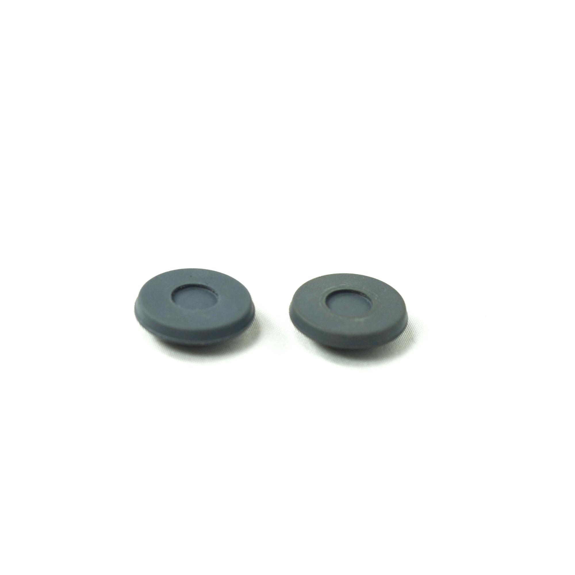 13mm 13-D2 Grey Lyophilized Pharmaceutical Butyl Rubber Stopper for Injection Glass Vial bottle plug stopper